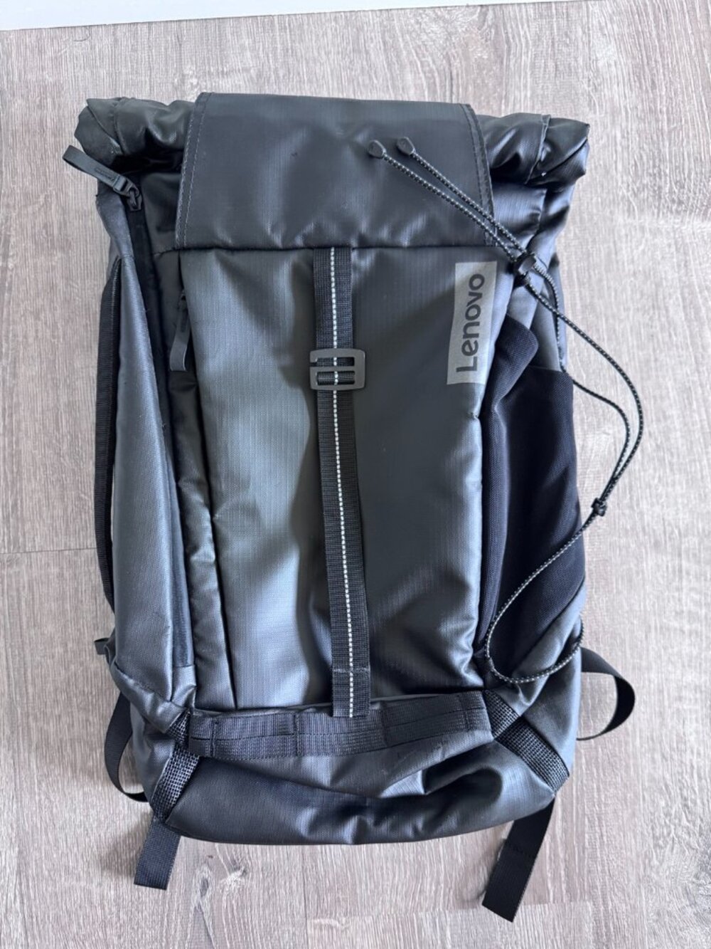 Lenovo Waterproof Laptop Padded Pocket Backpack | Black